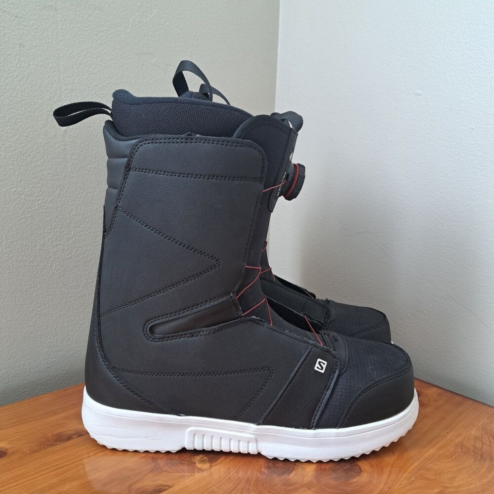 Salomon Faction BOA Coiler Men’s Snowboard Boots Size 11.5 Black